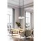 Z-Lite Arden Chandelier, 11-Light, 24 In.W x 12 In.H, Brushed Nickel/Clear 651P-11R-BN - alternate 2